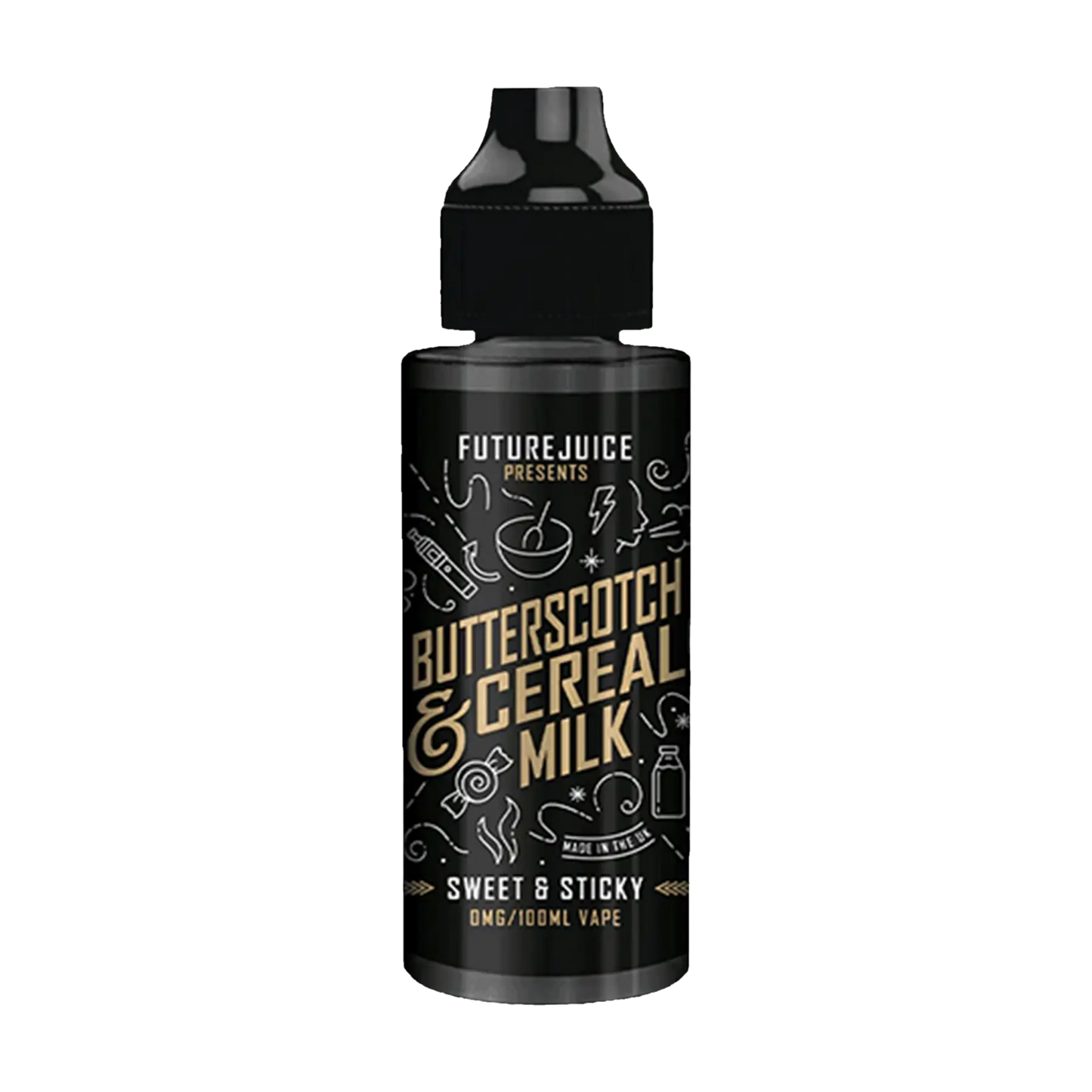 Future Juice 100ml Shortfill - Butterscotch & Cereal Milk