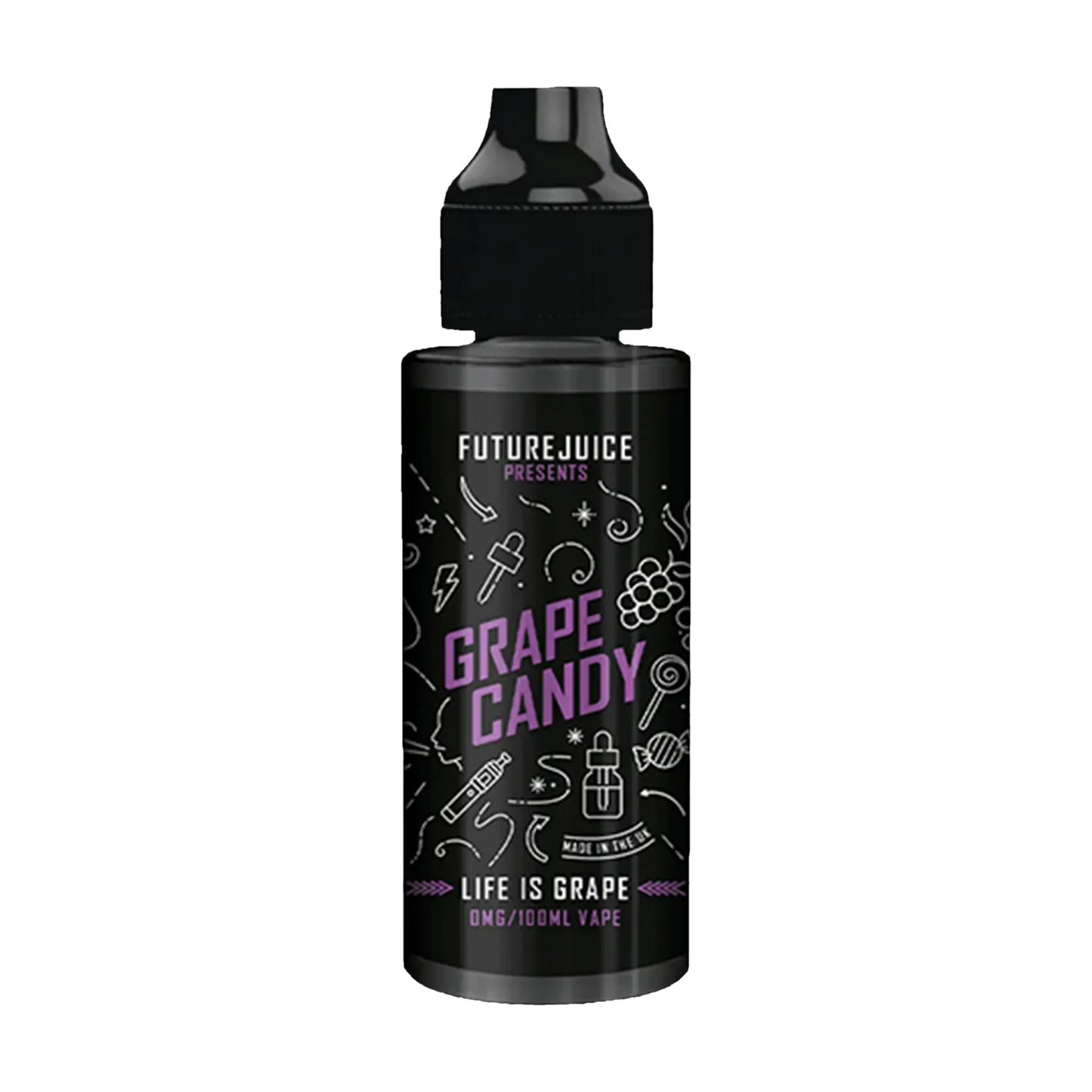 Future Juice 100ml Shortfill - Grape Candy