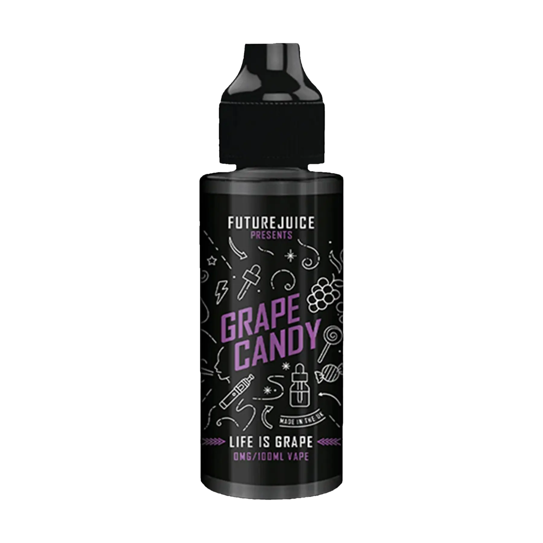 Future Juice 100ml Shortfill - Grape Candy
