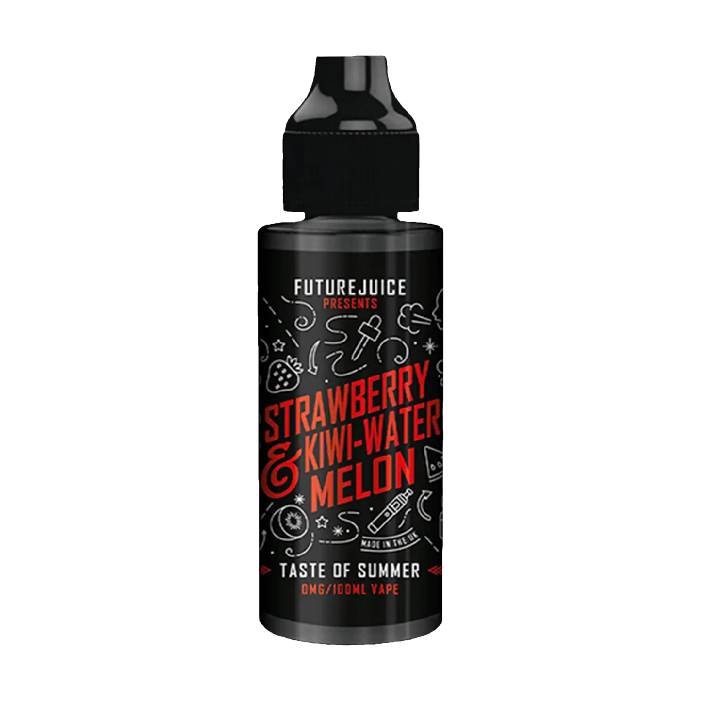 Future Juice 100ml Shortfill - Strawberry & Kiwi Watermelon
