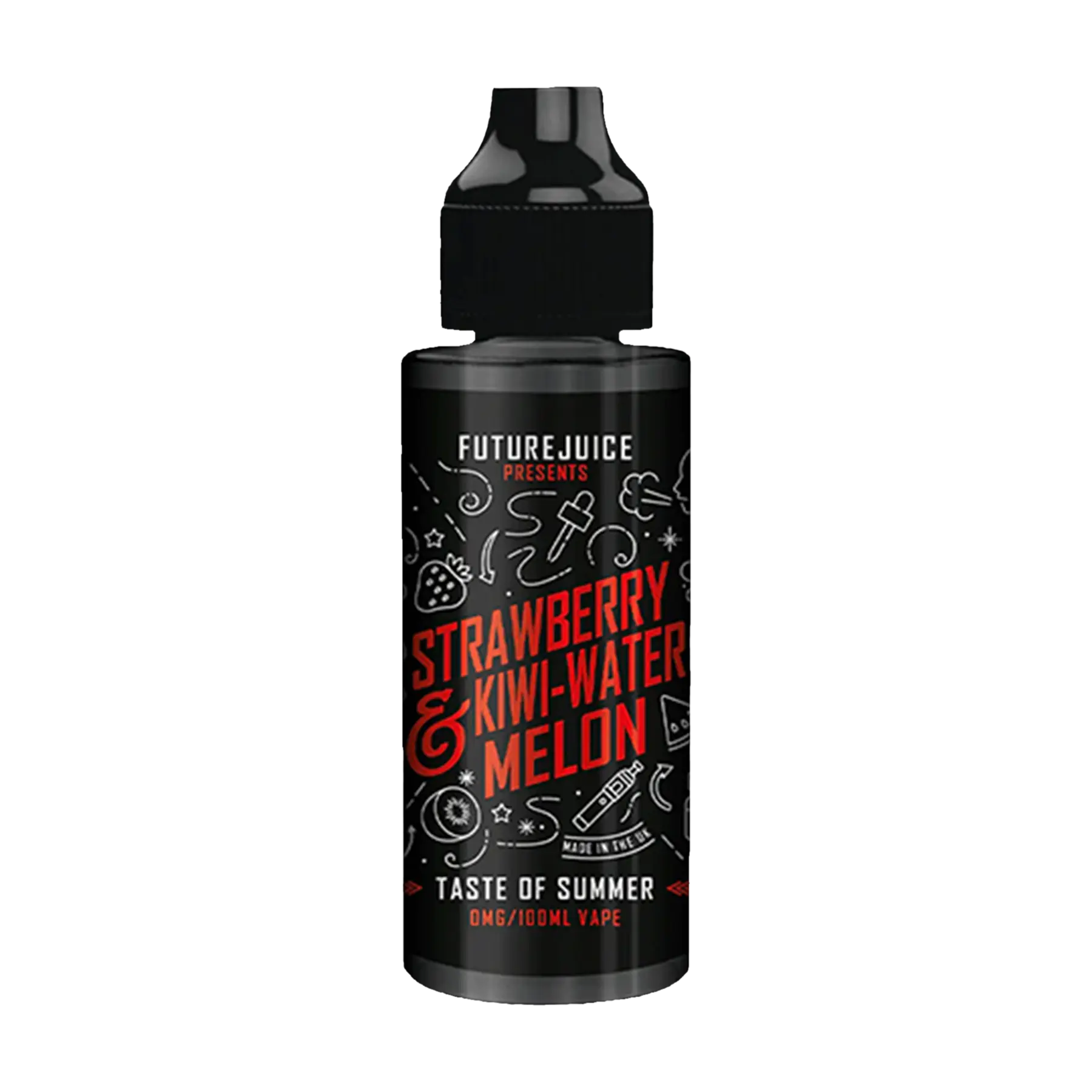 Future Juice 100ml Shortfill - Strawberry & Kiwi Watermelon