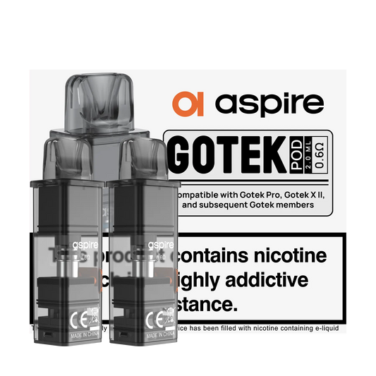 Aspire GoteK Replacement Pods - 0.6 2ml