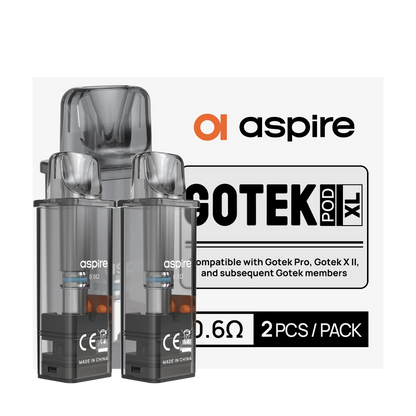 Aspire GoteK Replacement Pods - 0.6 XL