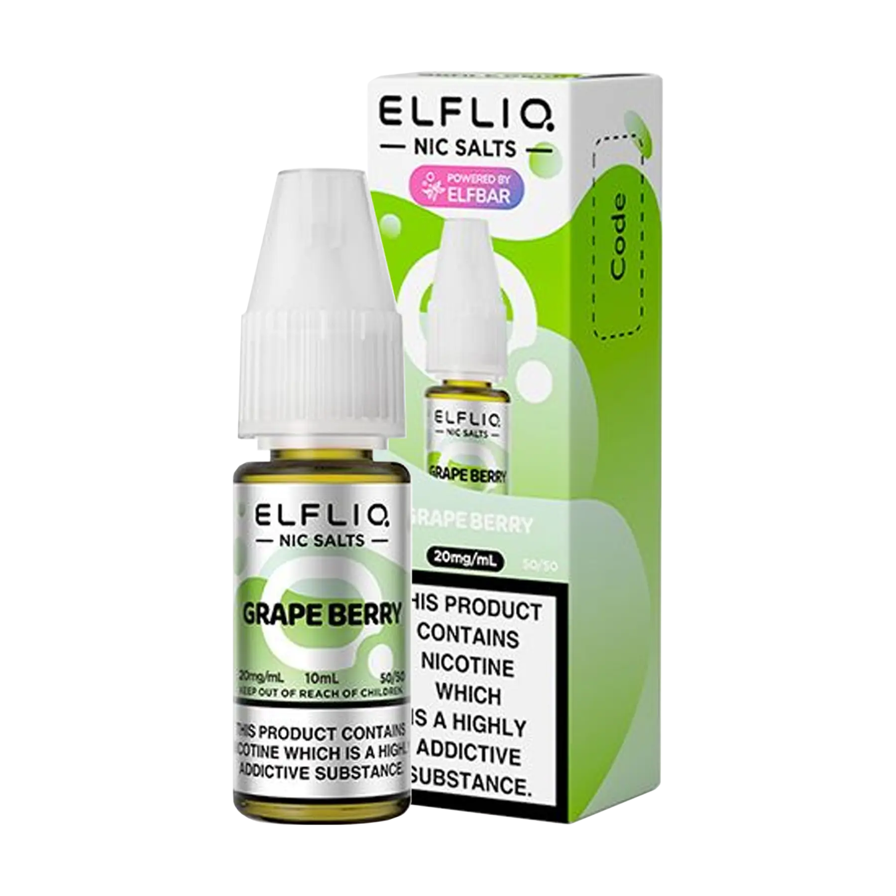 Elfliq - 10ml E Liquid Nicotine Salt