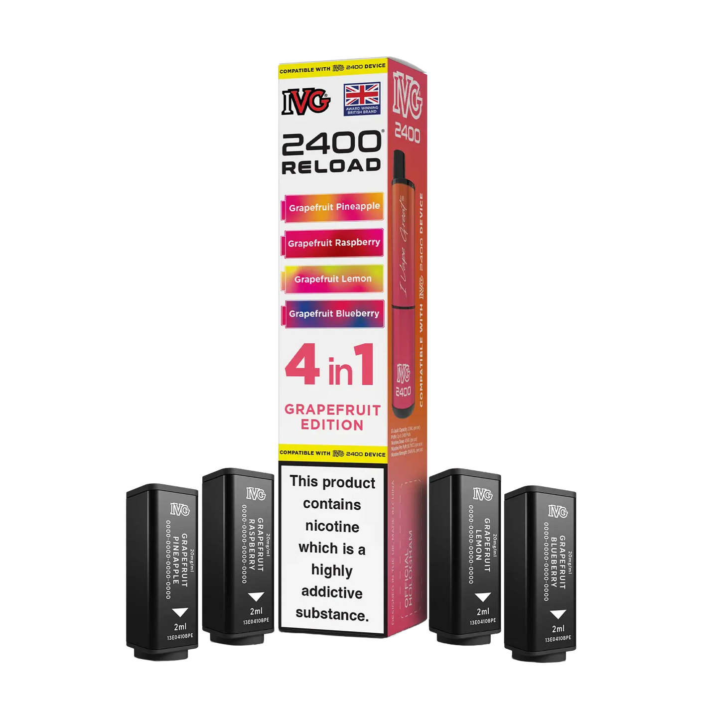 IVG 2400 Replacement Pre-Filled Pods