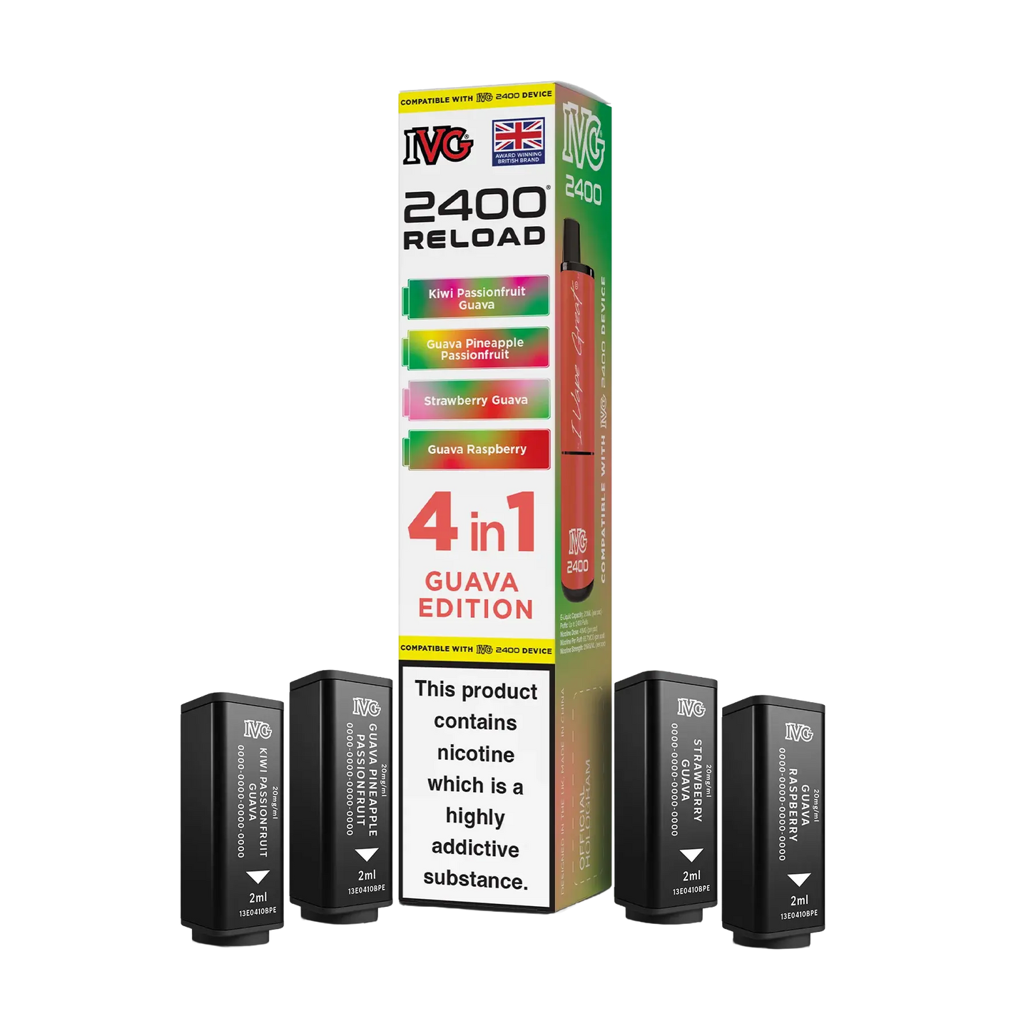 IVG 2400 Replacement Pre-Filled Pods