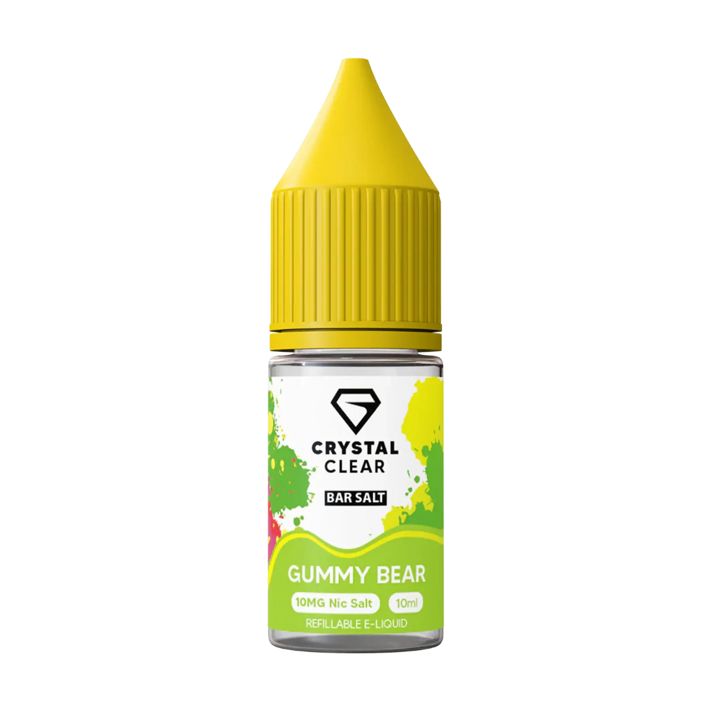 Crystal Clear Bar Salts 10ml E Liquid Nicotine Salt