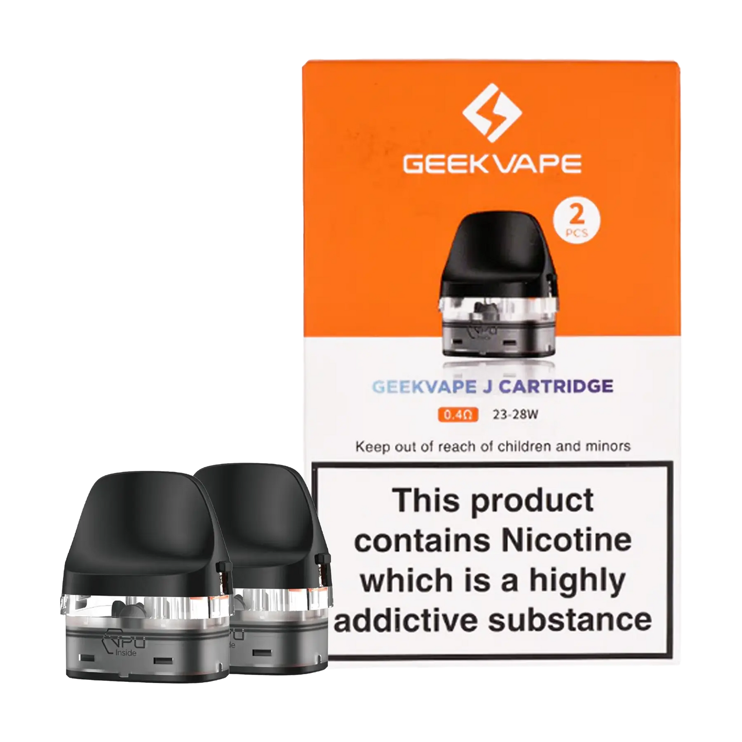 Geekvape J Series Replacement Pods - 0.4 ohm