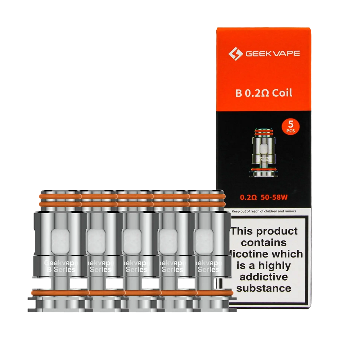 Geekvape B Series Replacement Coils - 0.2 ohm