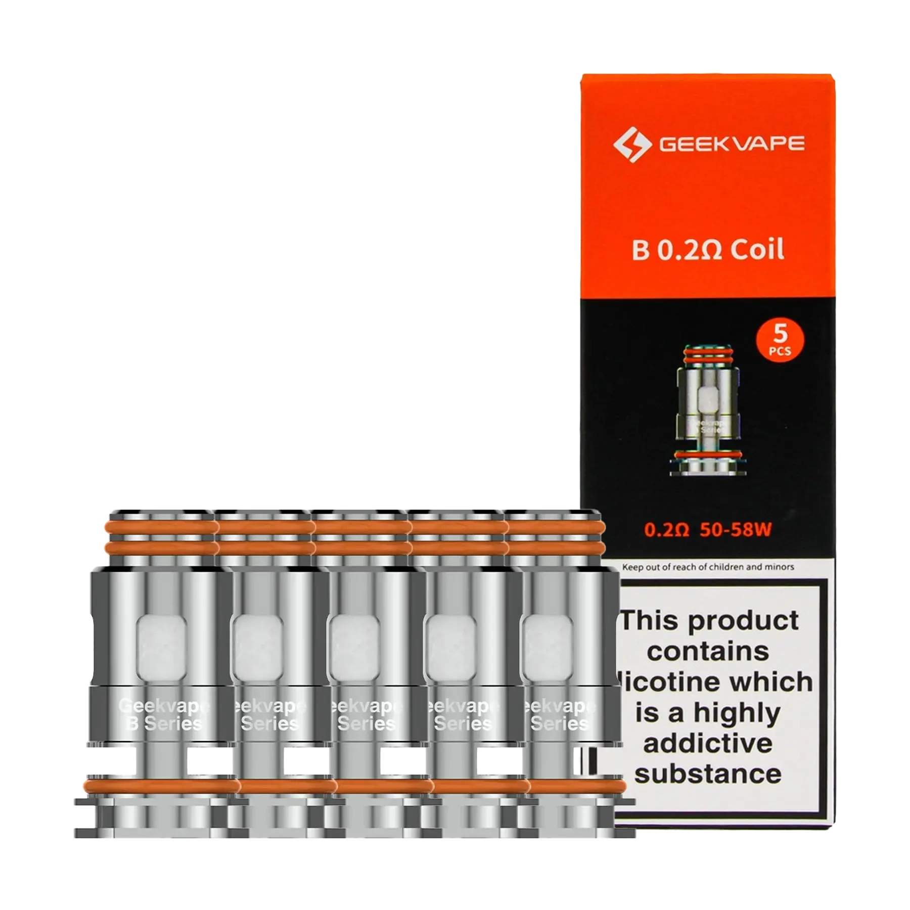 Geekvape B Series Replacement Coils - 0.2 ohm