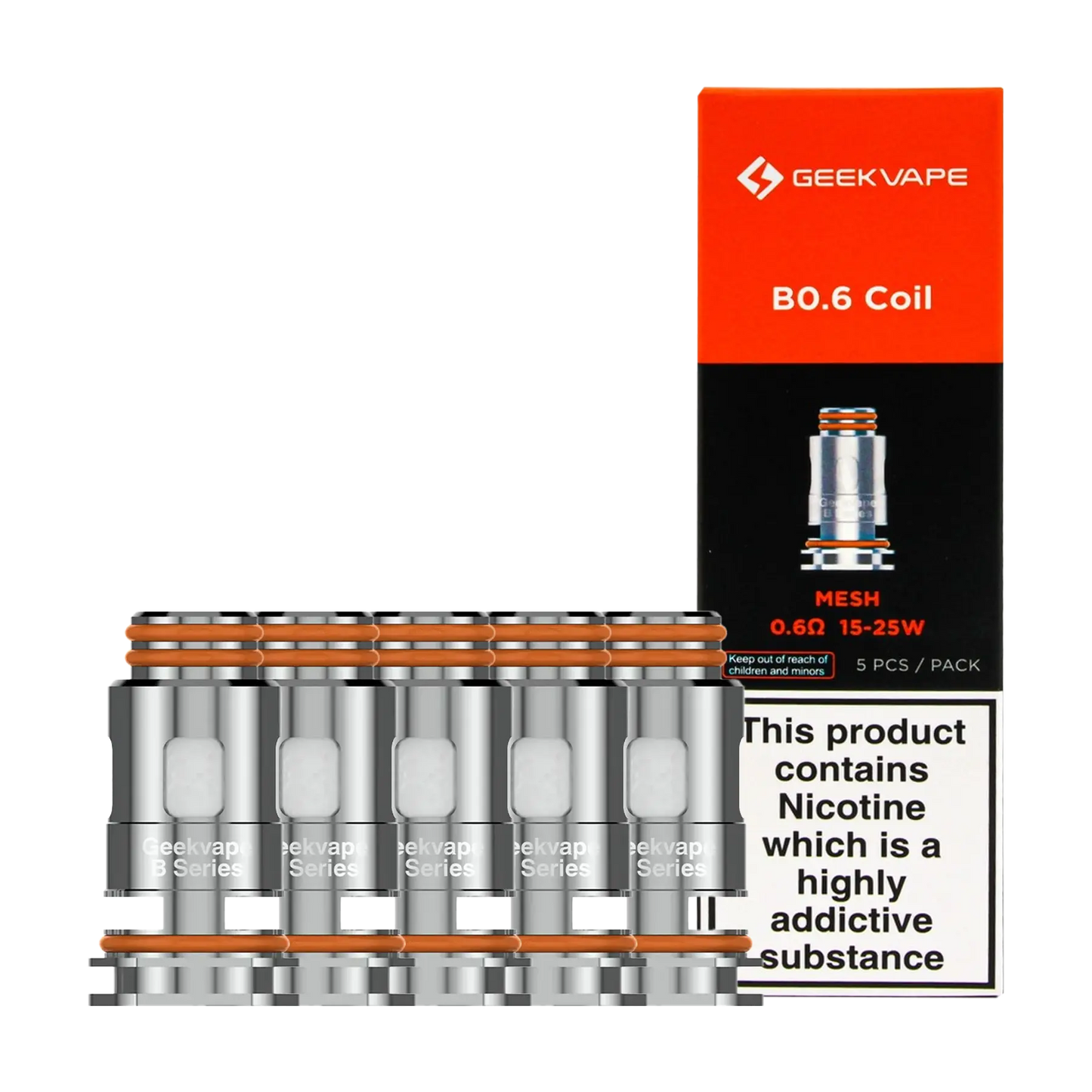 Geekvape B Series Replacement Coils - 0.6 ohm
