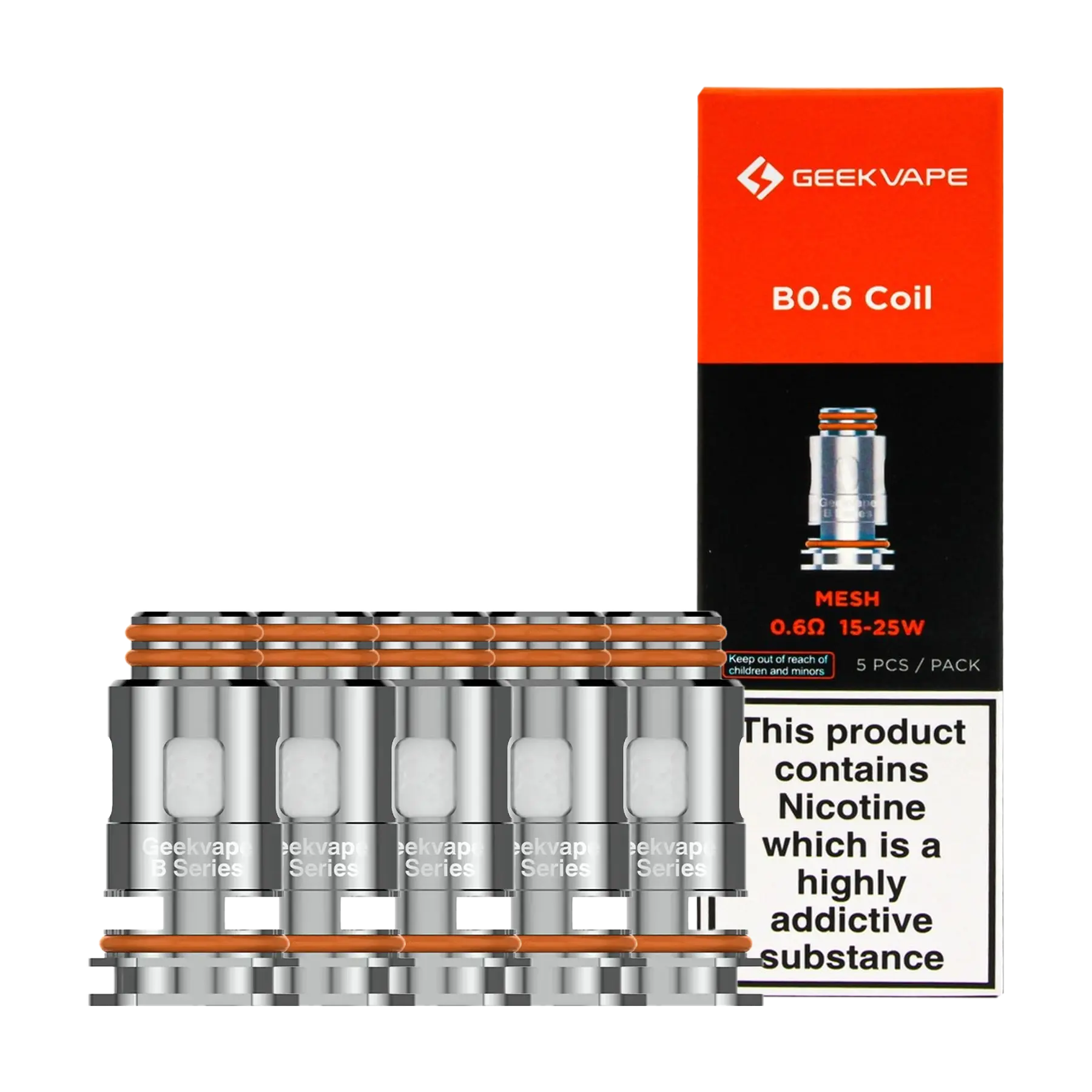 Geekvape B Series Replacement Coils - 0.6 ohm