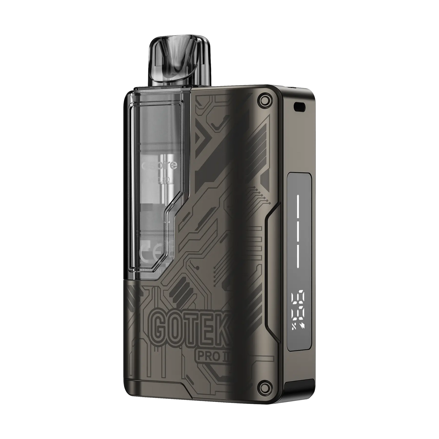 Aspire GoteK Pro 2 Pod Kit - Gun Metal