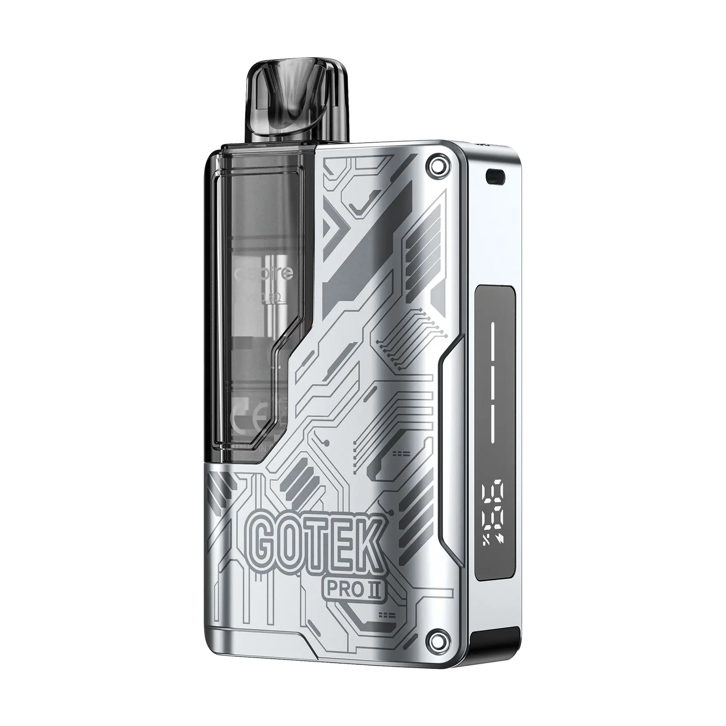Aspire GoteK Pro 2 Pod Kit - Silver