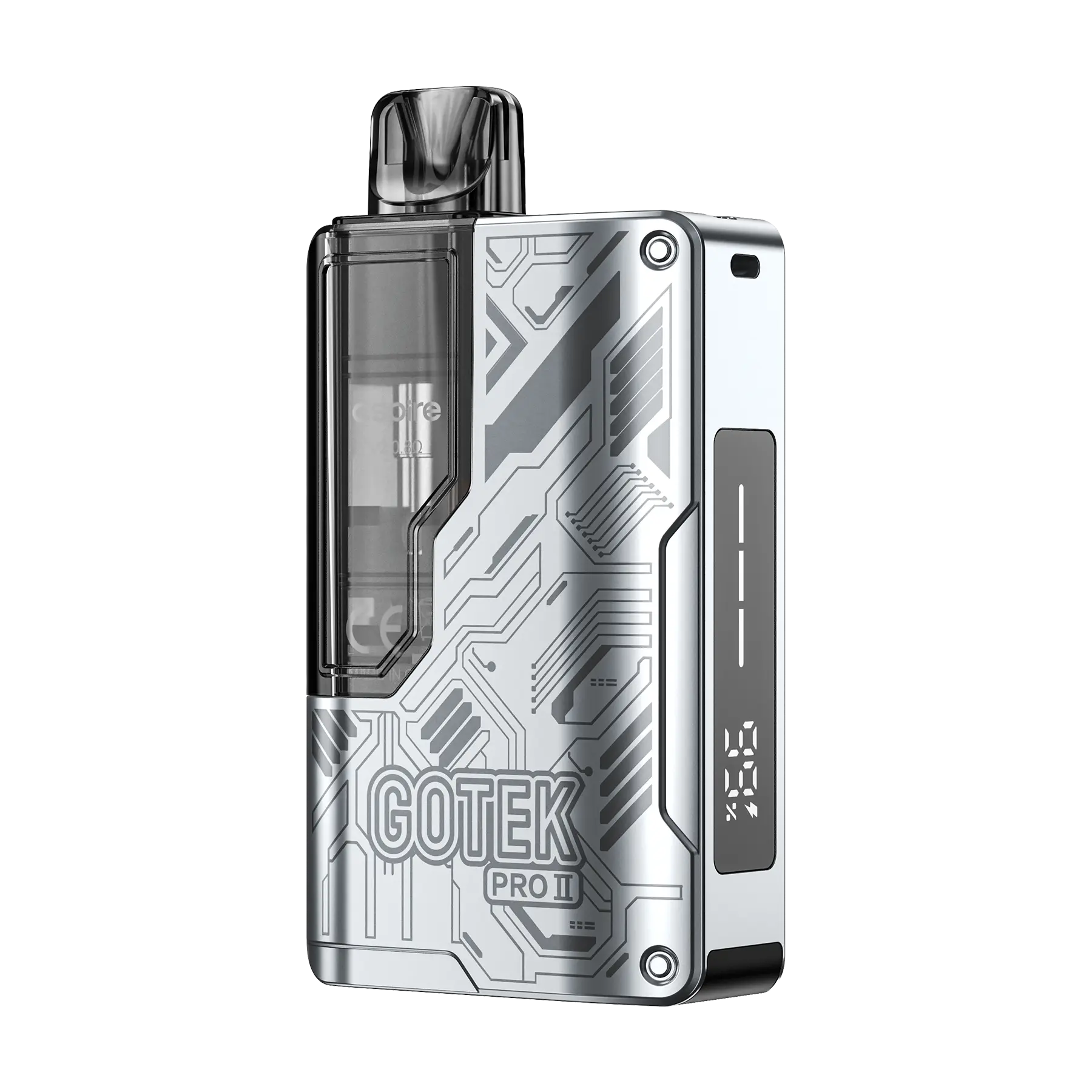 Aspire GoteK Pro 2 Pod Kit - Silver
