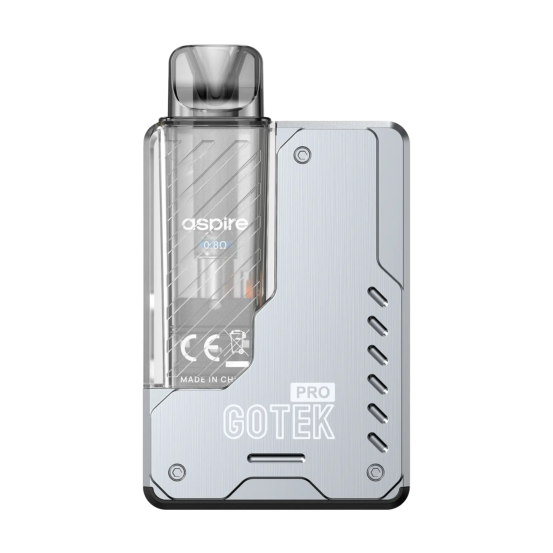 Aspire UK GoteK Pro Pod Kit - Stainless Steel