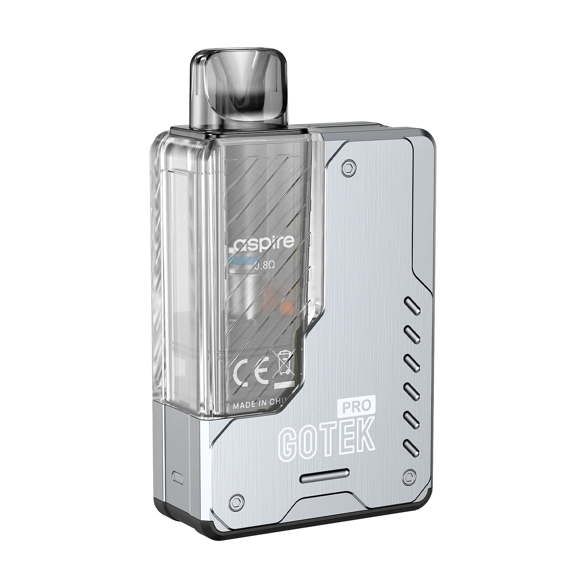 Aspire UK GoteK Pro Pod Kit - Stainless Steel