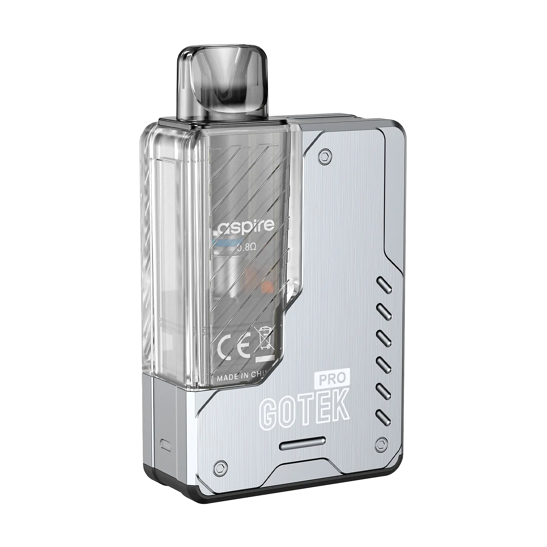 Aspire UK GoteK Pro Pod Kit - Stainless Steel