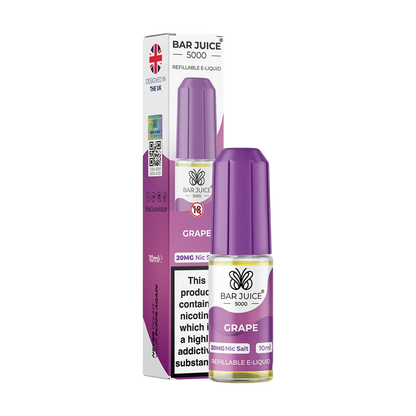 Bar Juice 5000 10ml E Liquid Nicotine Salt