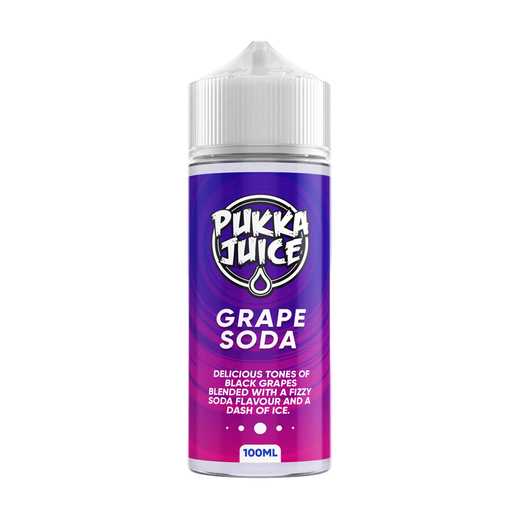 Pukka 100ml Shortfill - Grape Soda