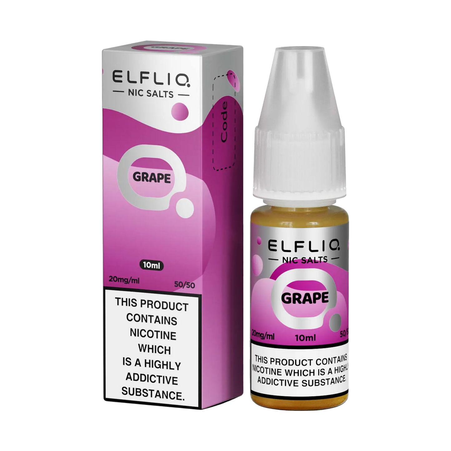 Elfliq 10ml Nicotine Salt - Grape