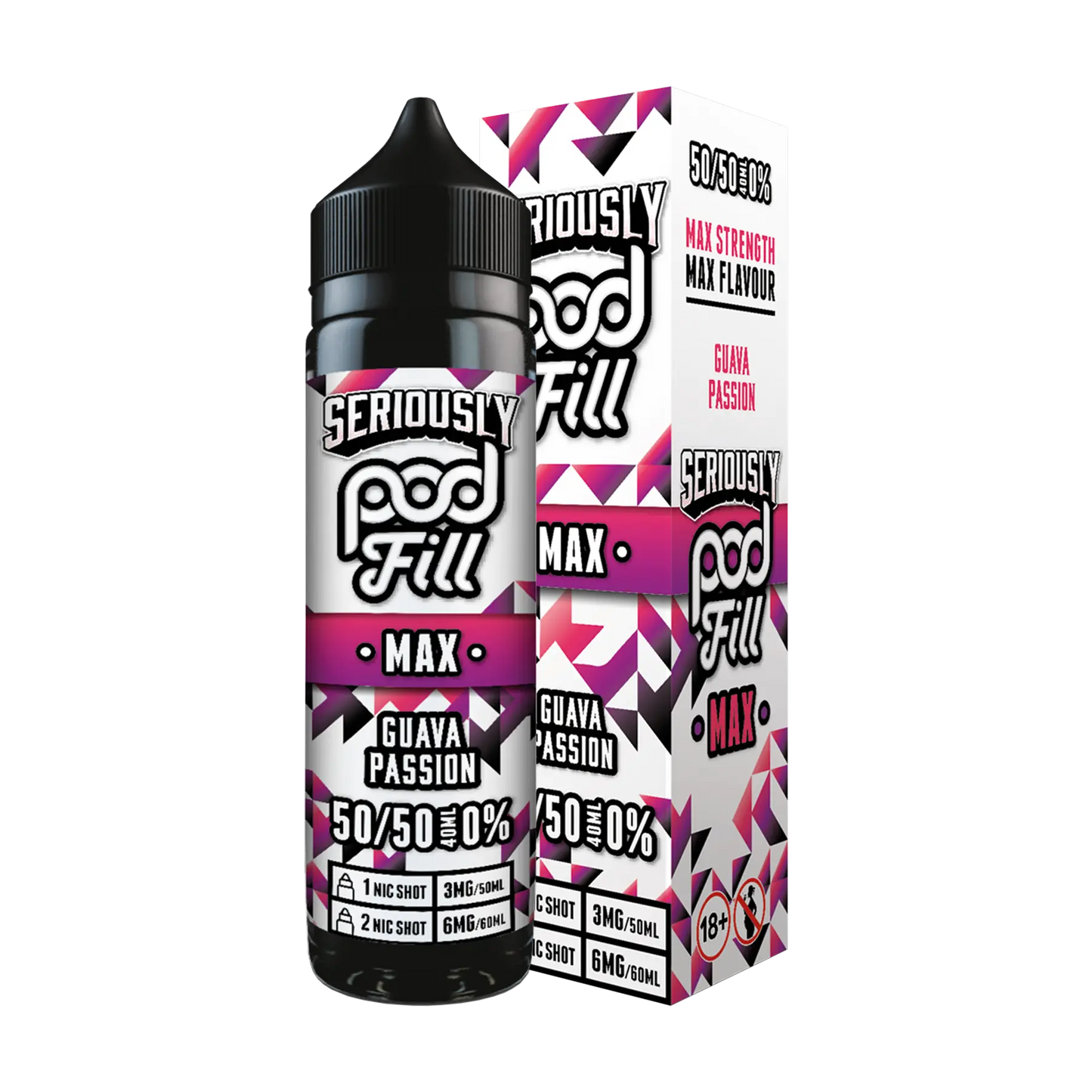 Doozy Pod Fill Max 40ml E Liquid Shortfill