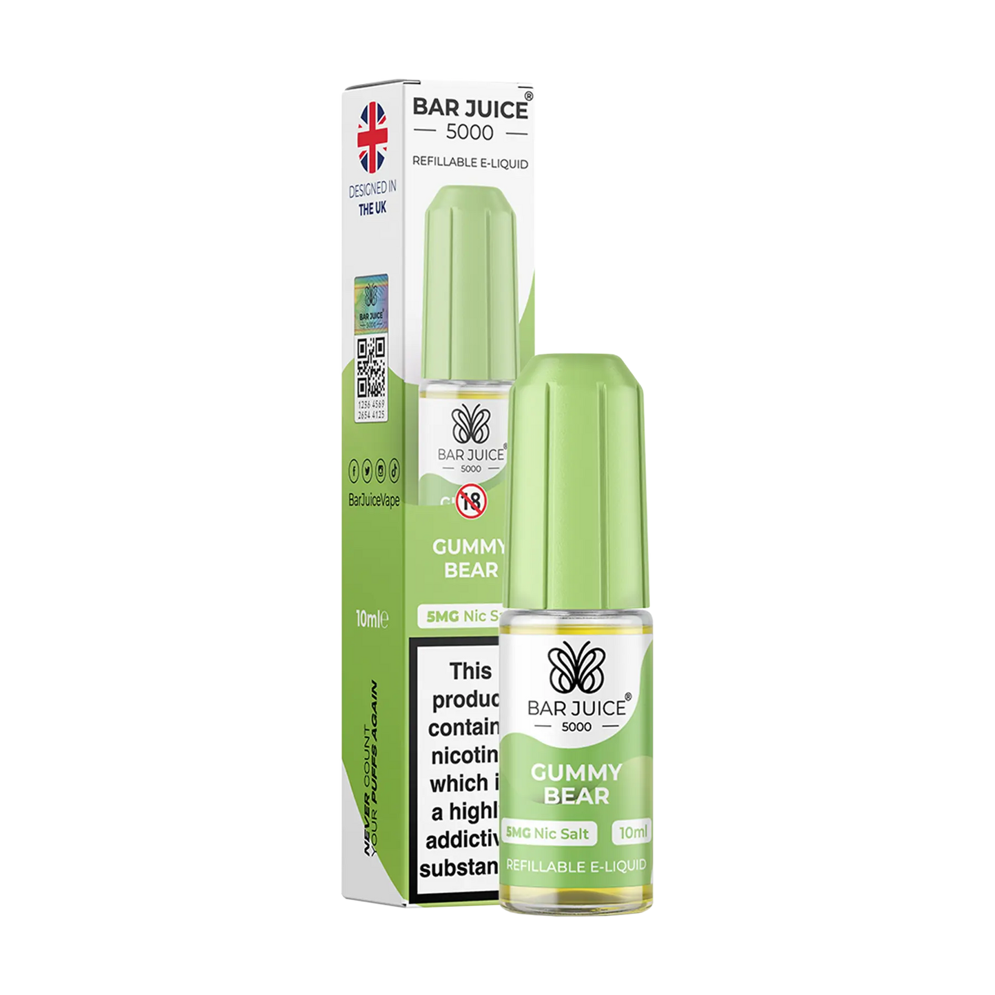 Bar Juice 5000 10ml E Liquid Nicotine Salt