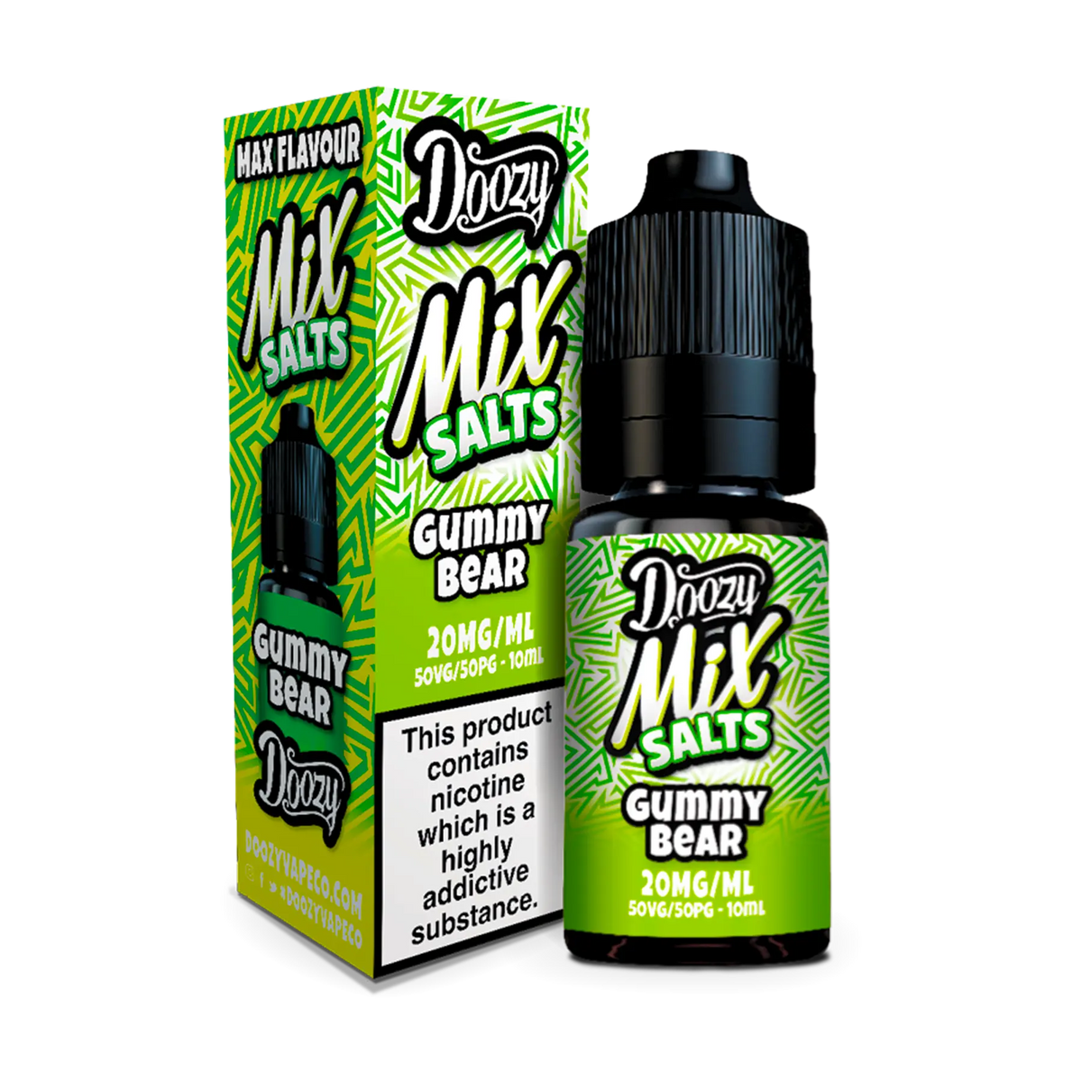 Doozy Mix Salts Gummy Bear 10ml E Liquid Nicotine Salt