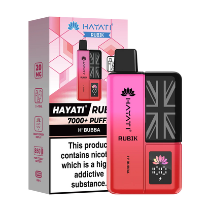 Hayati Rubik Prefilled Vape Kit - H' Bubba