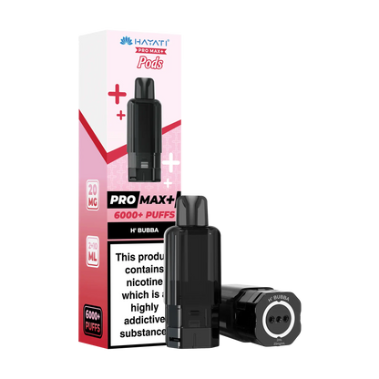 Hayati Pro Max+ 6000 Replacement Pods - H' Bubba