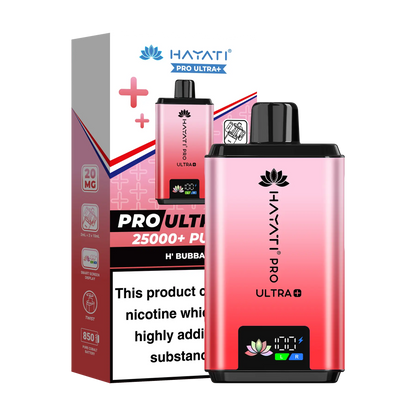 Hayati Pro Ultra 25K Prefilled Vape Kit - H' Bubba