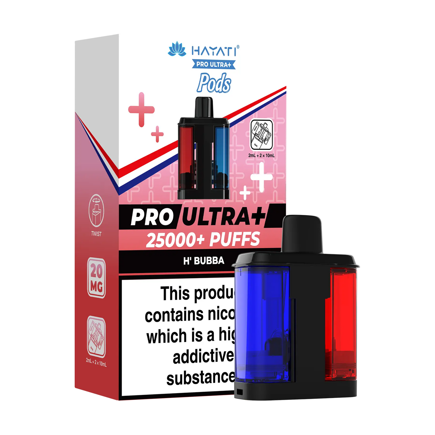 Hayati Pro Ultra 25k Replacement Pods - H' Bubba