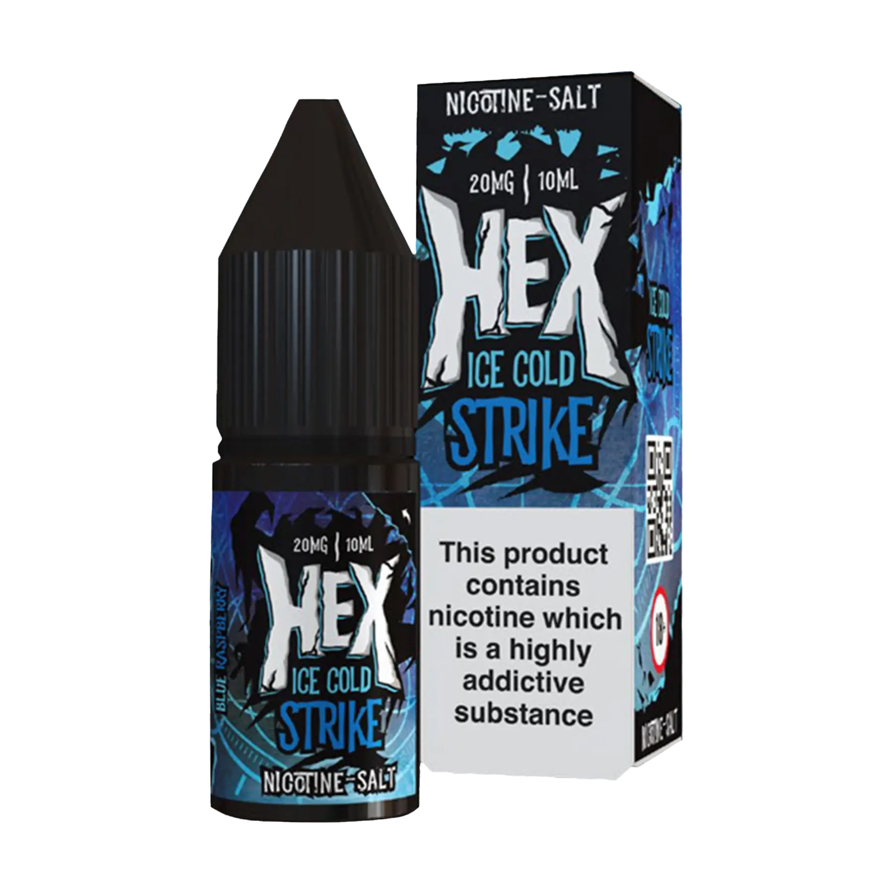 Hex 10ml E-Liquid Nicotine Salt - Ice Cold Strike