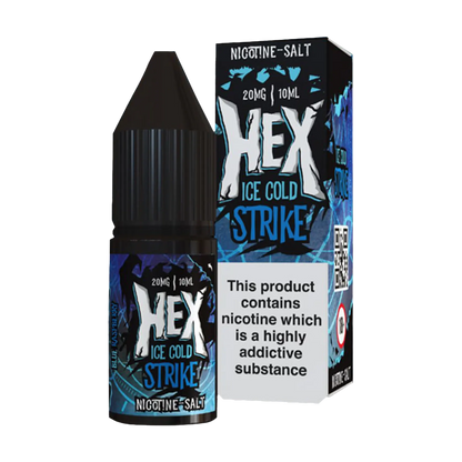Hex 10ml E-Liquid Nicotine Salt - Ice Cold Strike