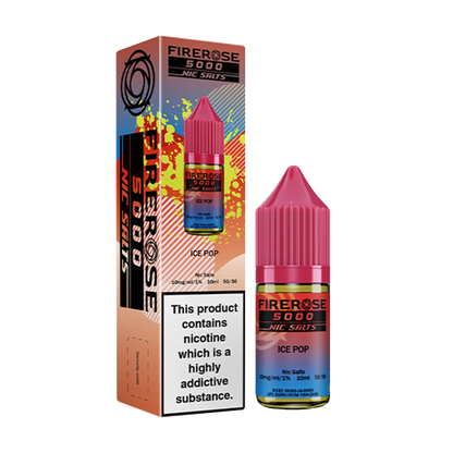 Firerose 5000 10ml Nicotine Salt - Ice Pop