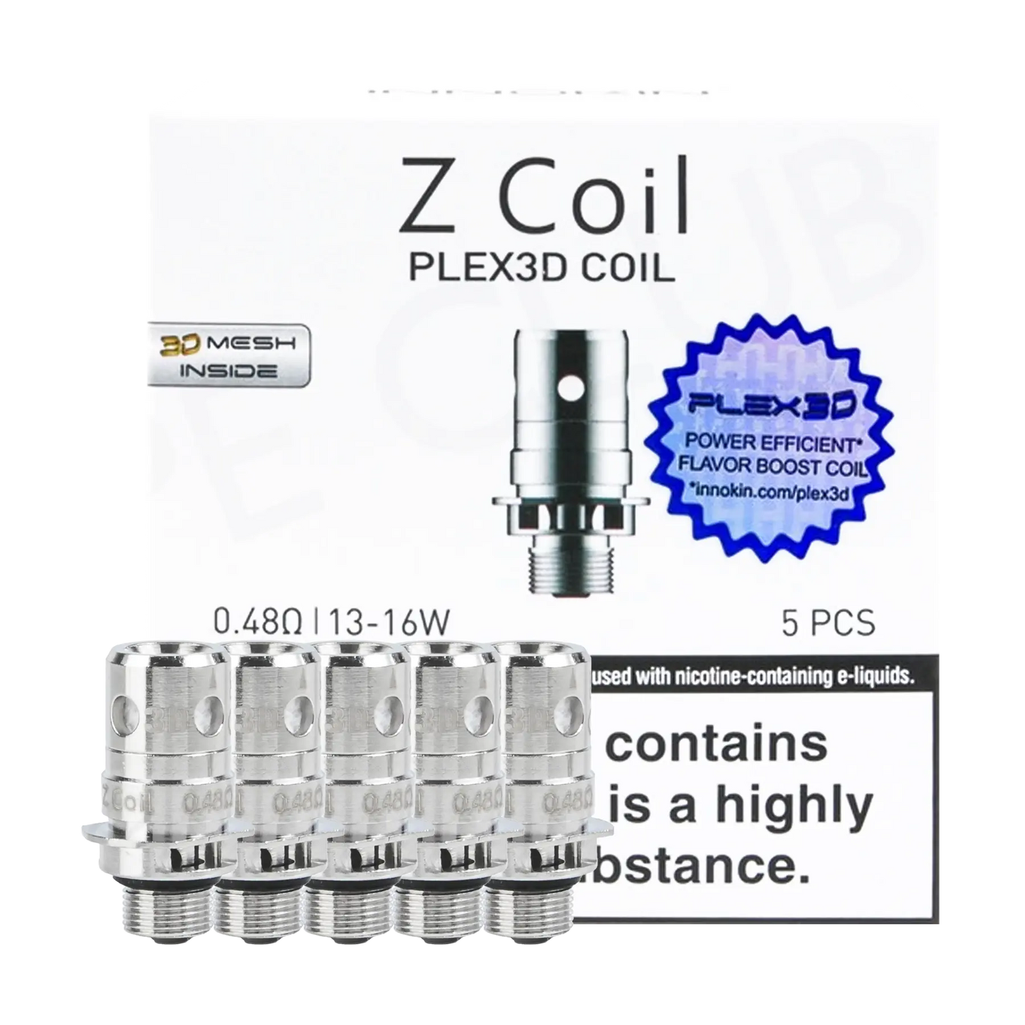 Innokin Z Replacement Coils - 0.48 ohm