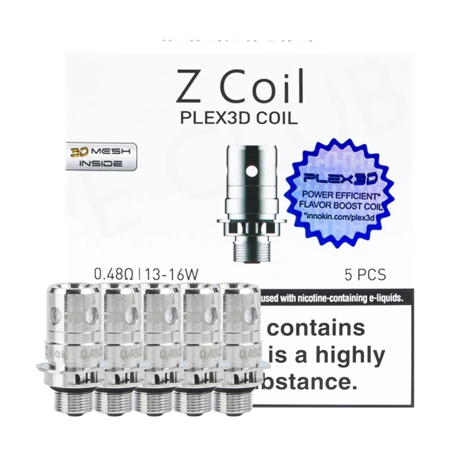 Innokin Z Replacement Coils - 0.48 ohm