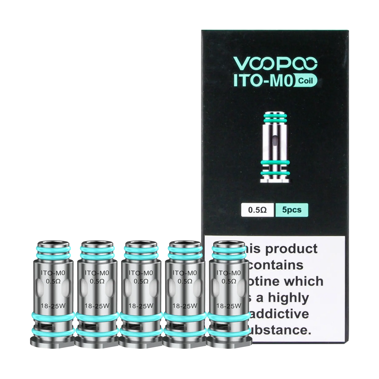 Voopoo ITO Replacement Coils - 0.5 ohm