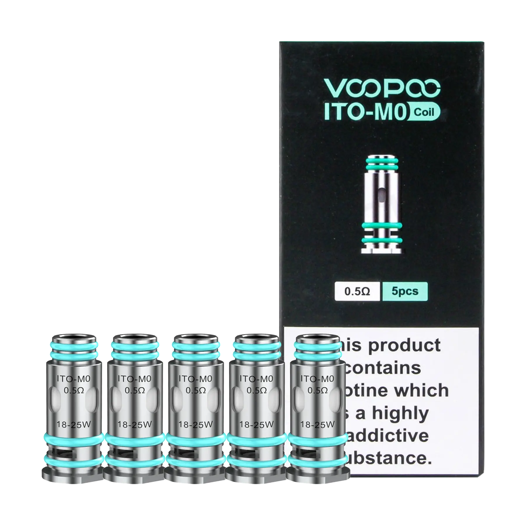 Voopoo ITO Replacement Coils - 0.5 ohm