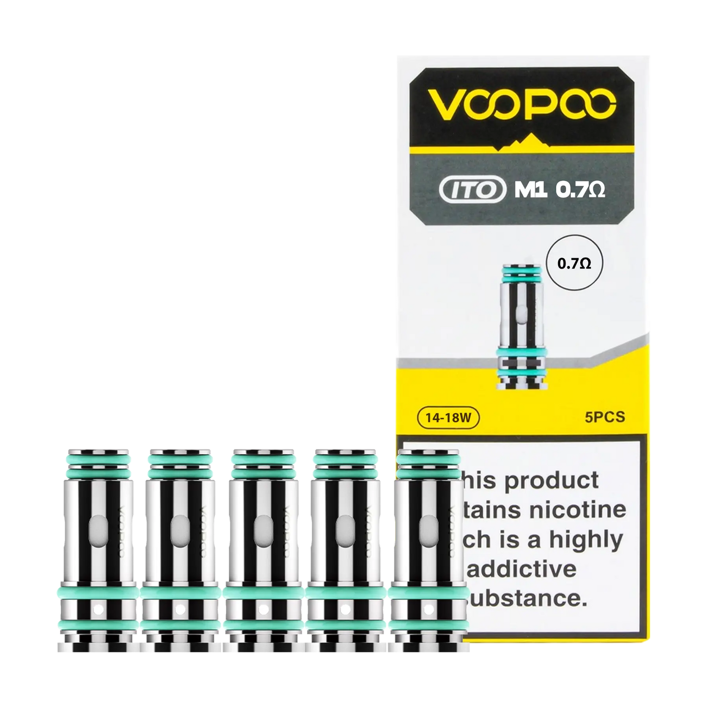 Voopoo ITO Replacement Coils - 0.7 ohm