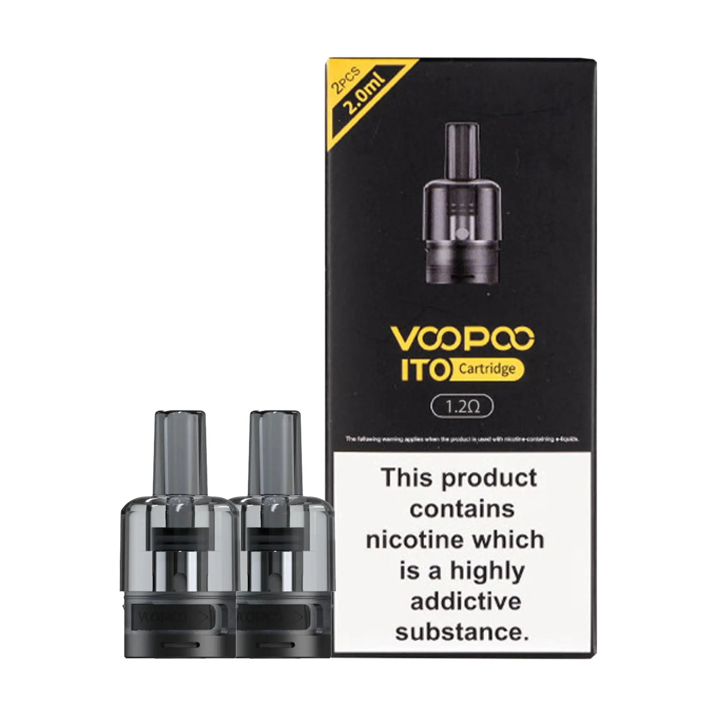 Voopoo ITO Replacement Pods - 1.2 ohm
