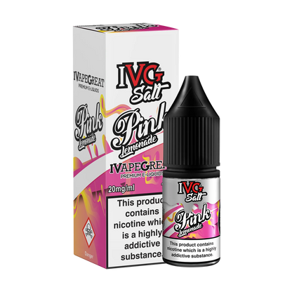IVG 10ml E-Liquid Nicotine Salt -  Pink Lemonade