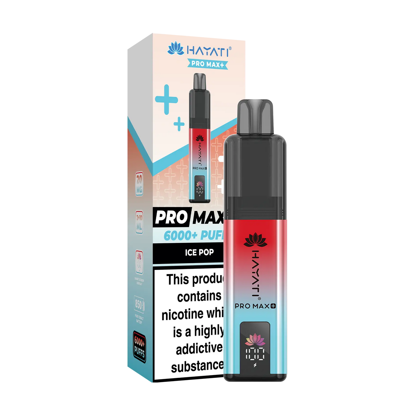 Hayati Pro Max+ 6000 Prefilled Vape Kit - Ice Pop