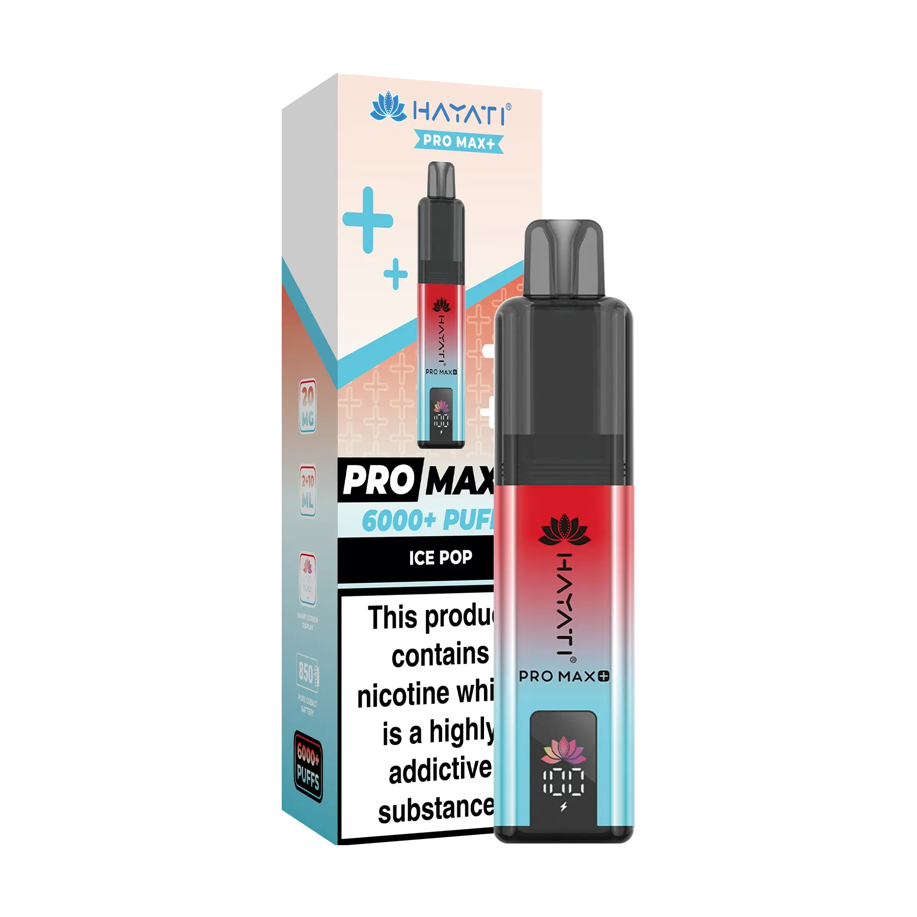 Hayati Pro Max+ 6000 Prefilled Vape Kit - Ice Pop