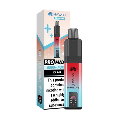 Hayati Pro Max+ 6000 Prefilled Vape Kit - Ice Pop