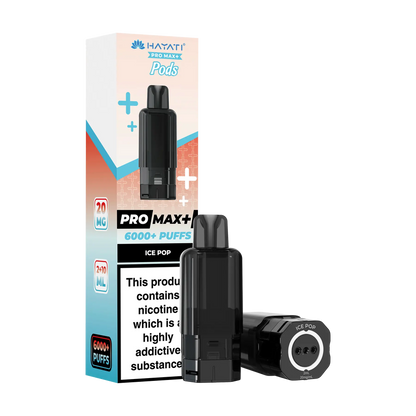 Hayati Pro Max+ 6000 Replacement Pods - Ice Pop