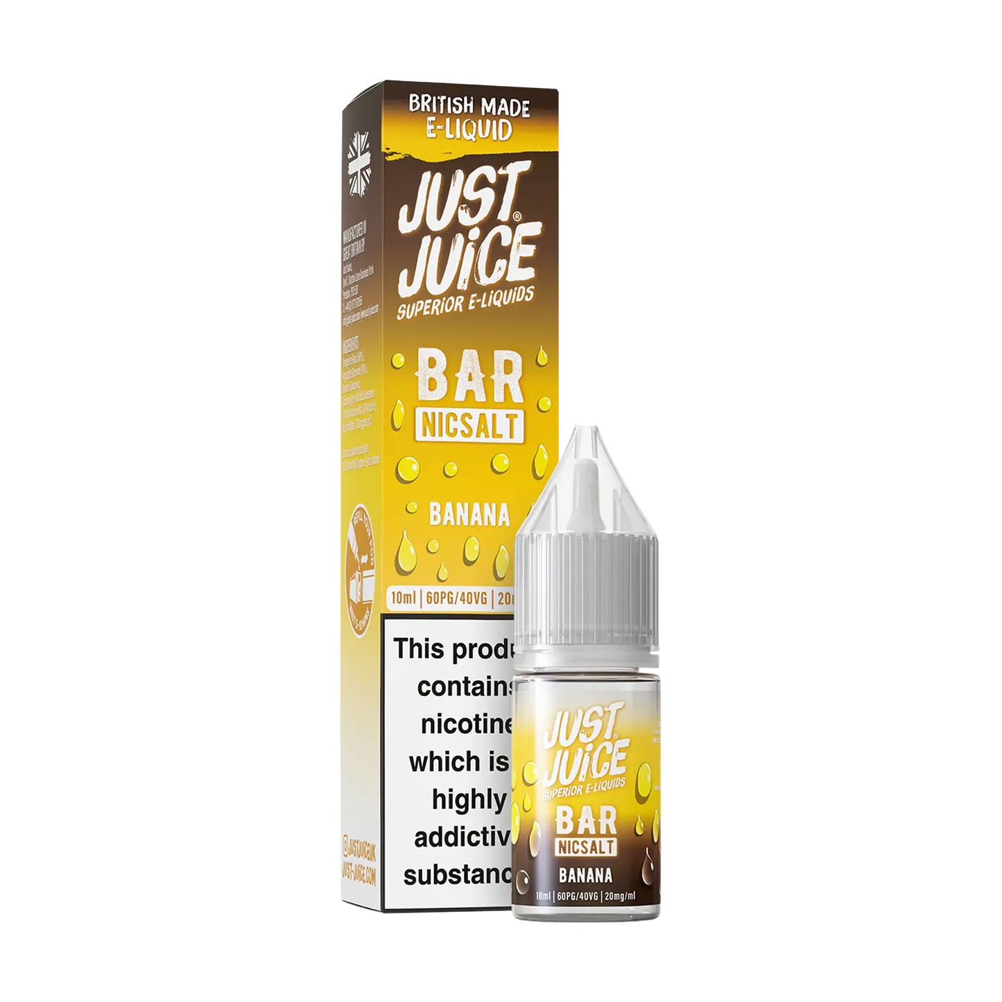 Just Juice Bar Salts 10ml E Liquid Nicotine Salt