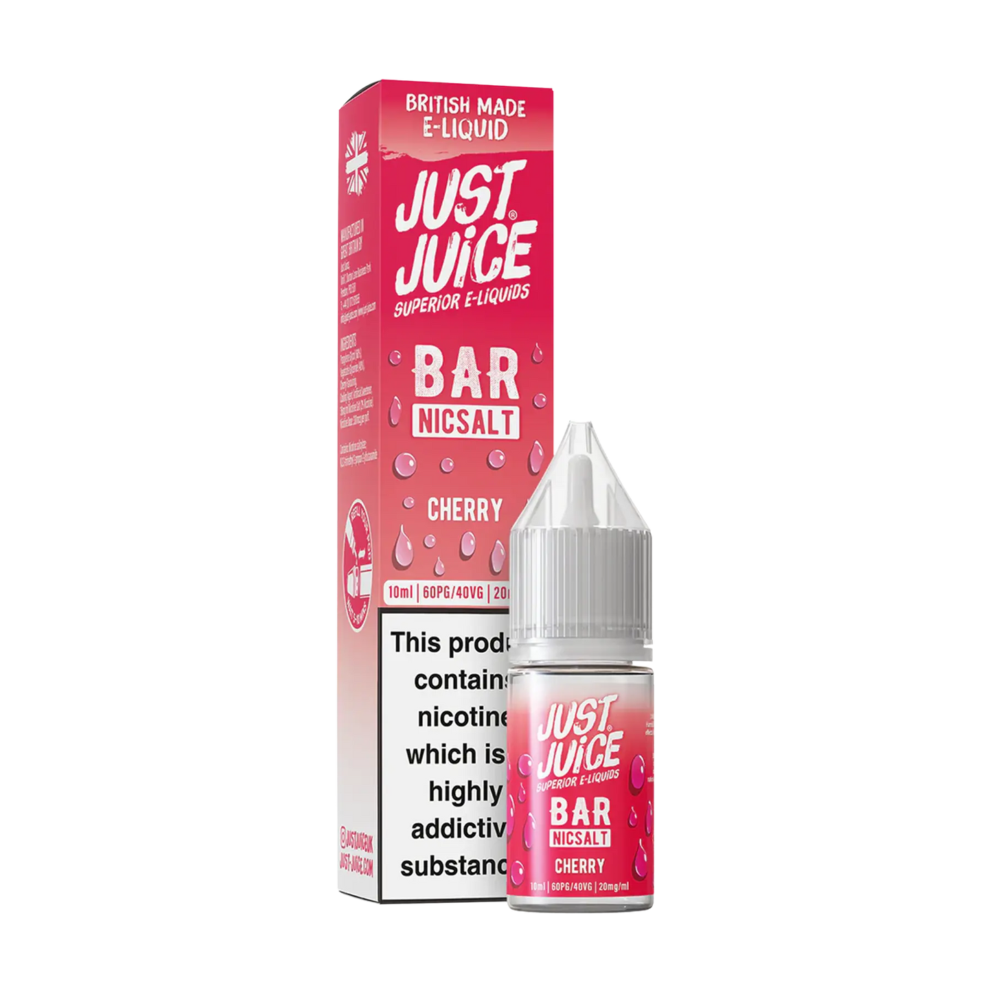 Just Juice Bar Salts 10ml E Liquid Nicotine Salt