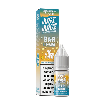 Just Juice Bar Salts Nicotine Salt - Kiwi Passion Orange