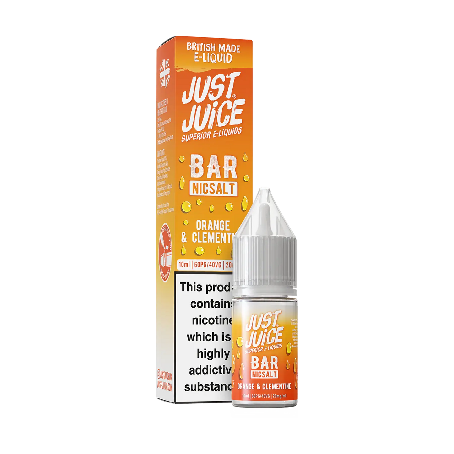 Just Juice Bar Salts 10ml E Liquid Nicotine Salt